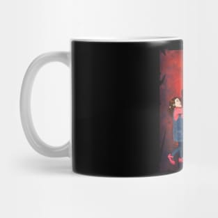 banksy the balloons girl Mug